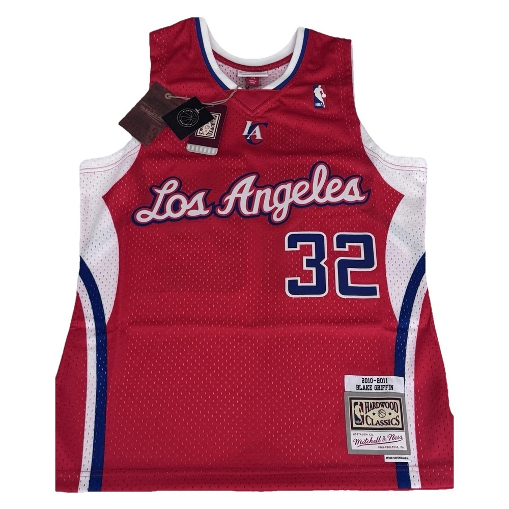 Mitchell & Ness Medium  2010 - 11 Los Angeles Clippers Red Blake Griffin Jersey
